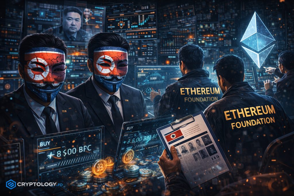 Fundația Ethereum a scos la iveală o rețea de 100 de programatori nord-coreeni ascunși în proiecte Web3